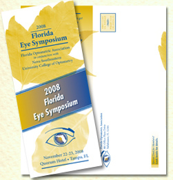 Eye Symposium brochure design