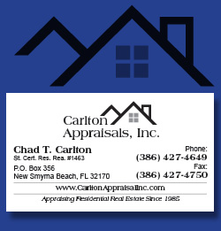Carlton Appraisal Business Card Design