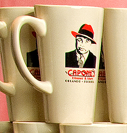 Capone's firehouse mug