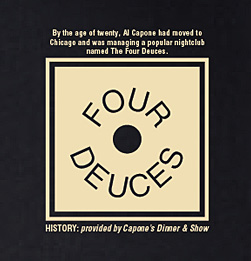 Four Deuces - self promotional t-shirt art